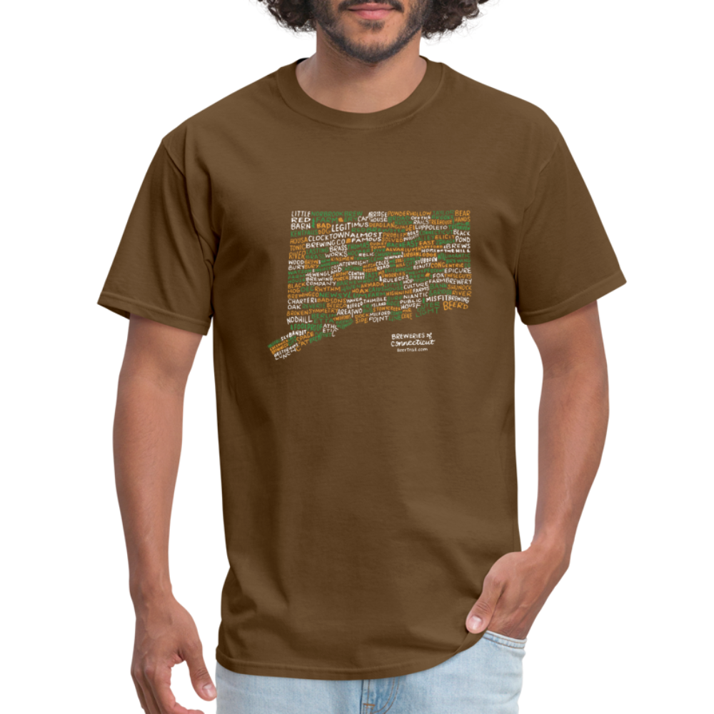 CT Brewery T-Shirt - brown