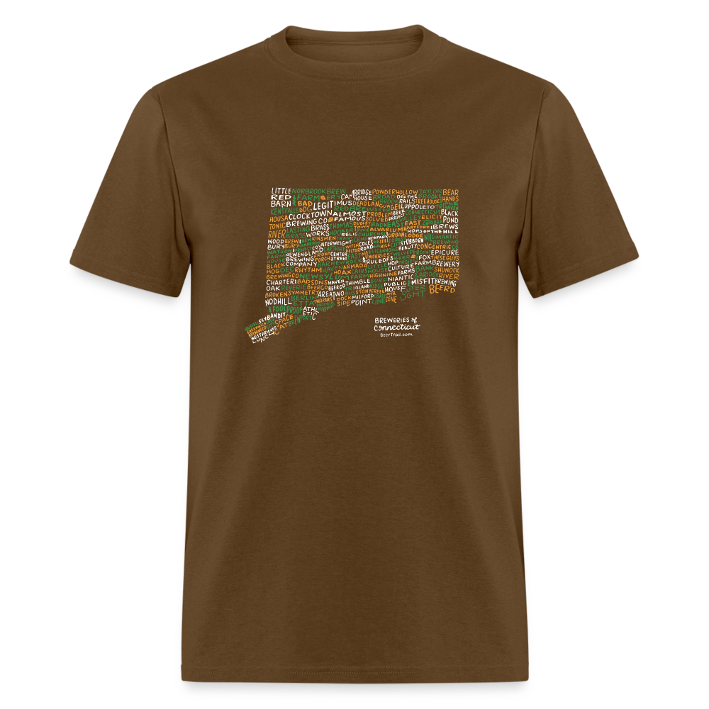 CT Brewery T-Shirt - brown
