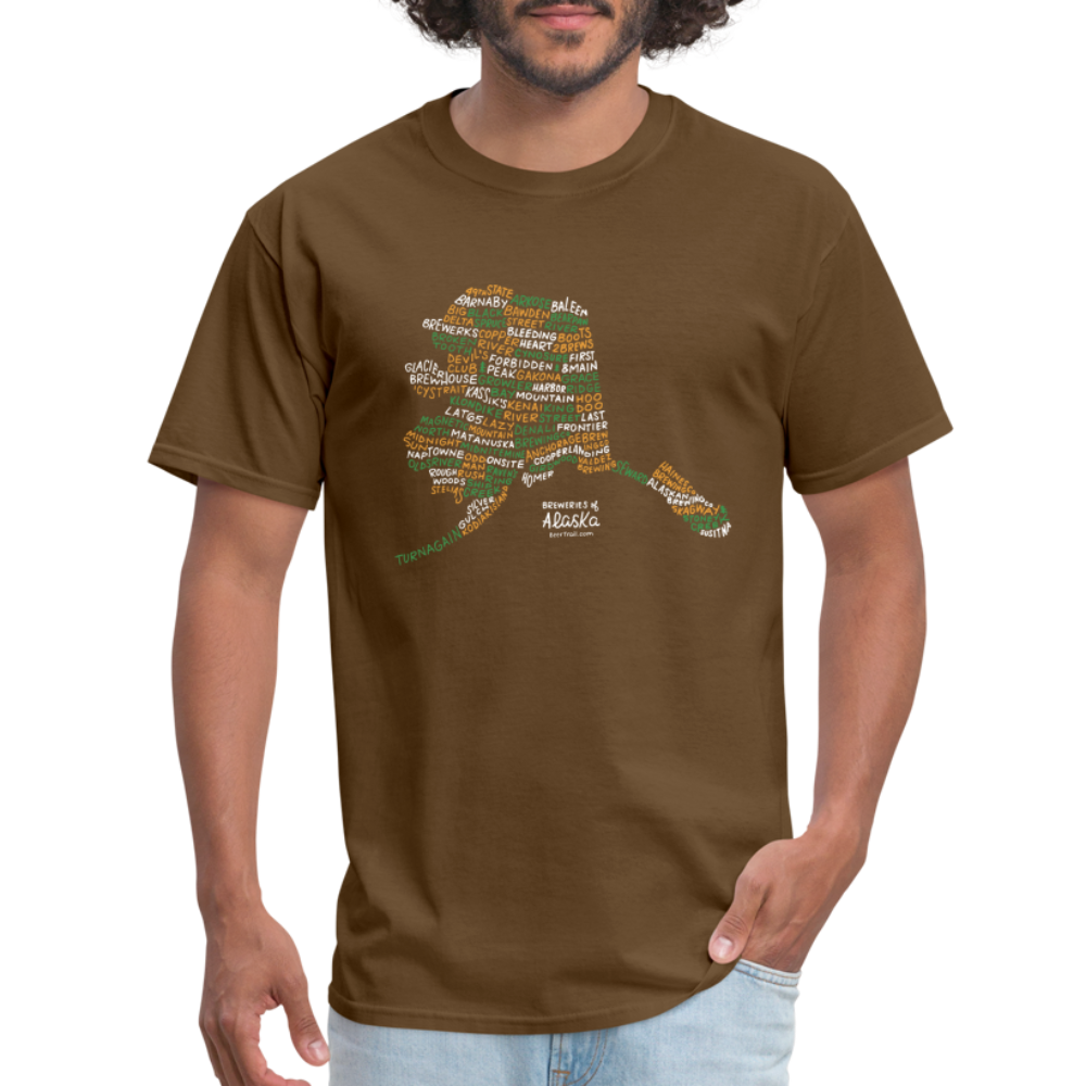Alaska Brewery T-Shirt - brown