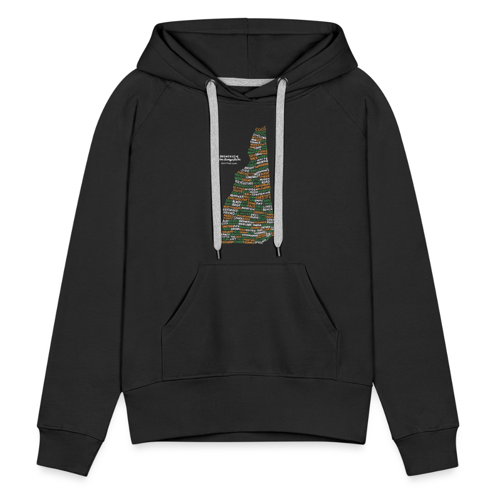 New Hampshire Brewery Women's Hoodie - black