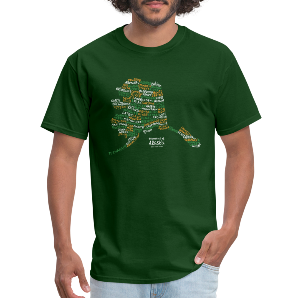 Alaska Brewery T-Shirt - forest green