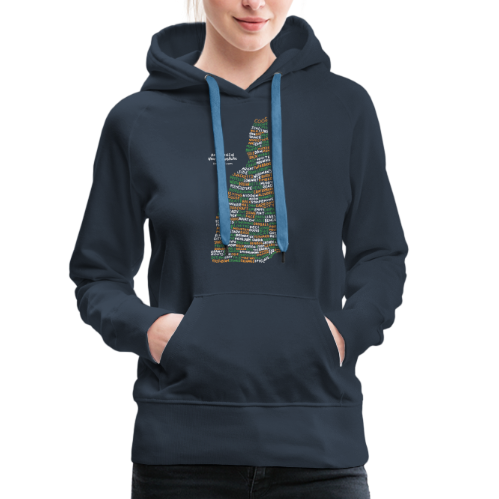 New Hampshire Brewery Women's Hoodie - navy