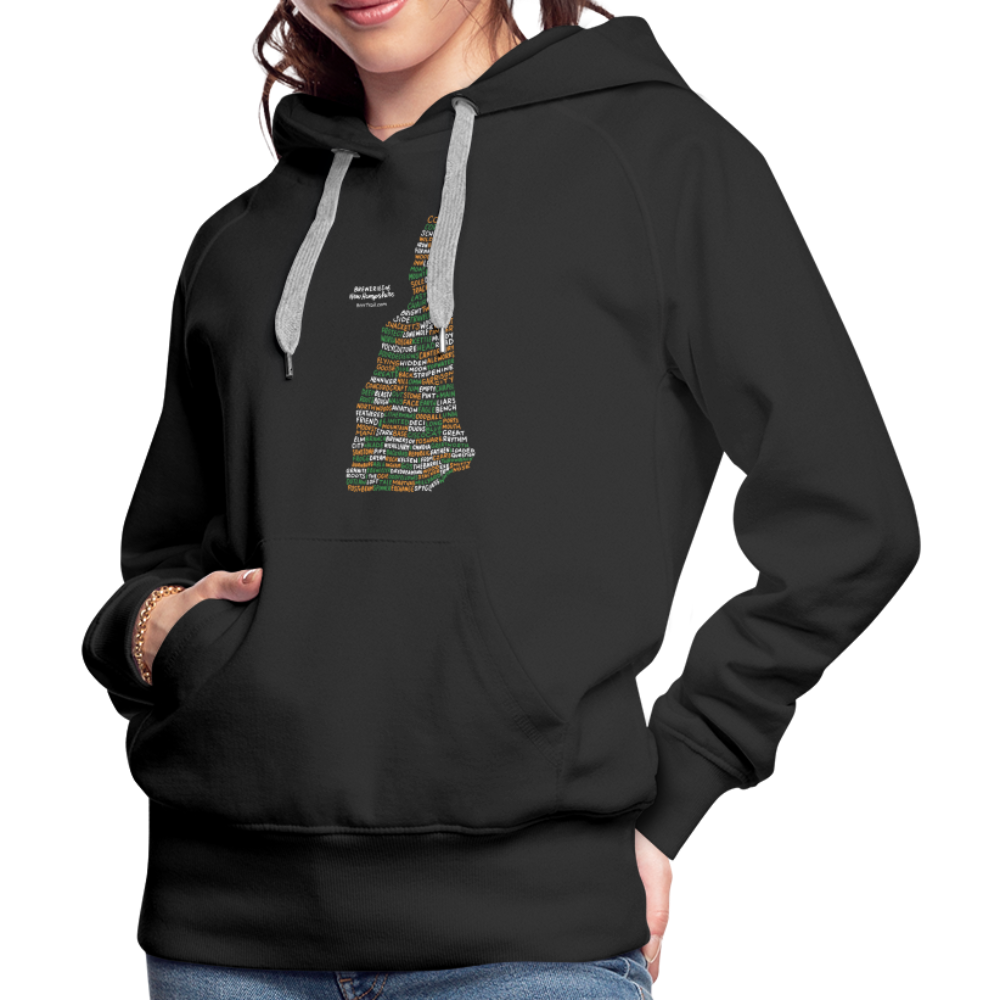 New Hampshire Brewery Women's Hoodie - black