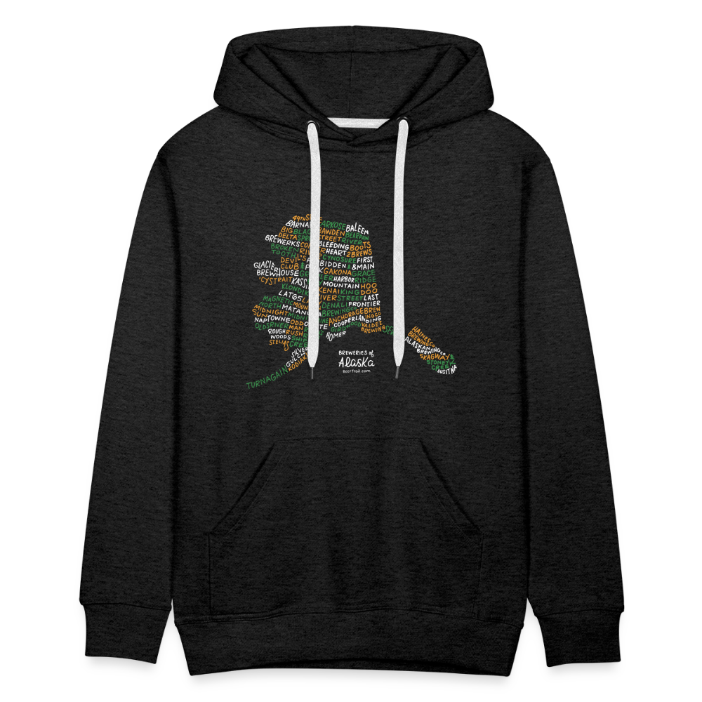 Alaska Brewery Men's Hoodie - charcoal grey