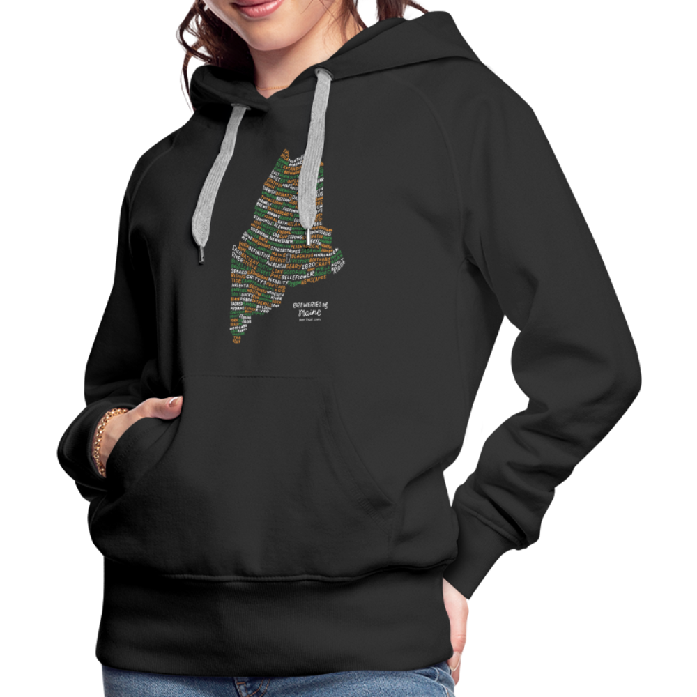 Maine Brewery Women's Hoodie - black