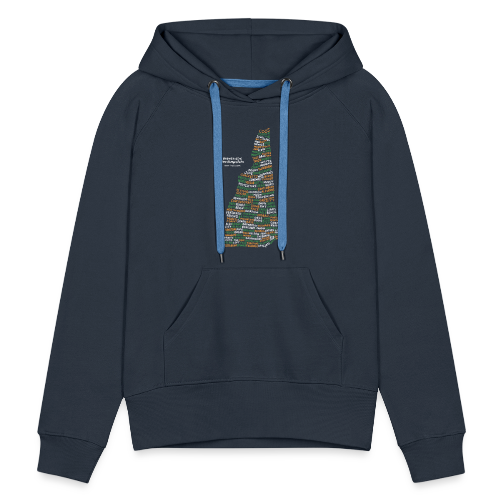 New Hampshire Brewery Women's Hoodie - navy