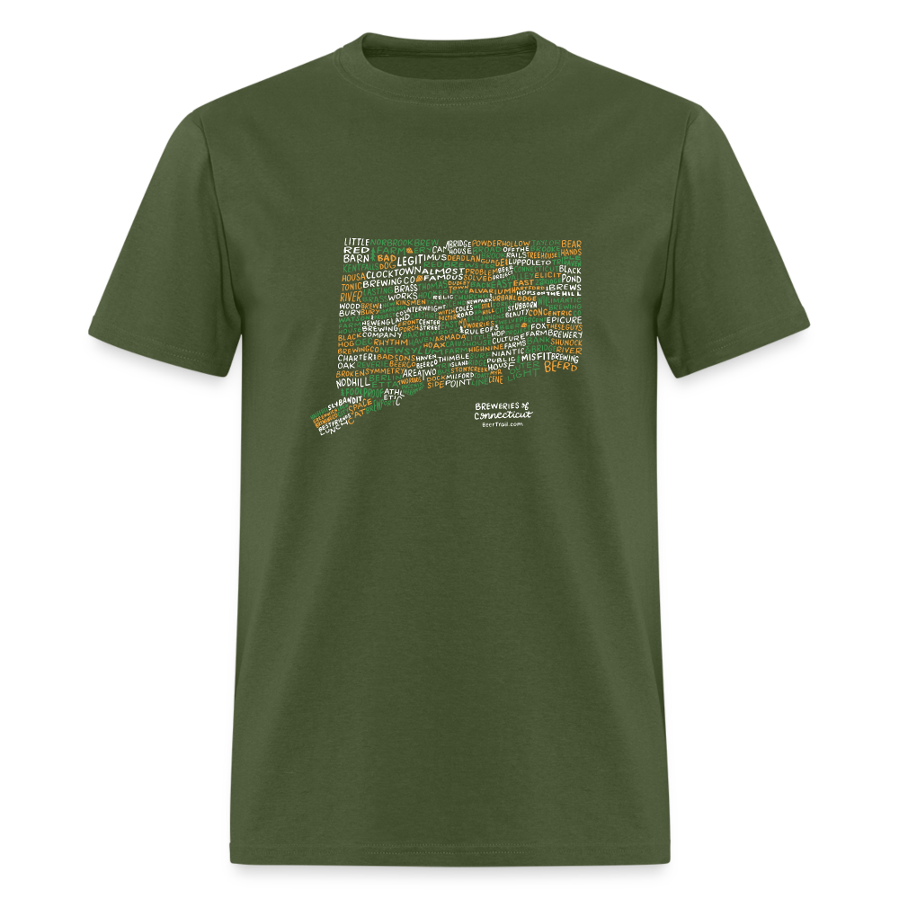 CT Brewery T-Shirt - military green