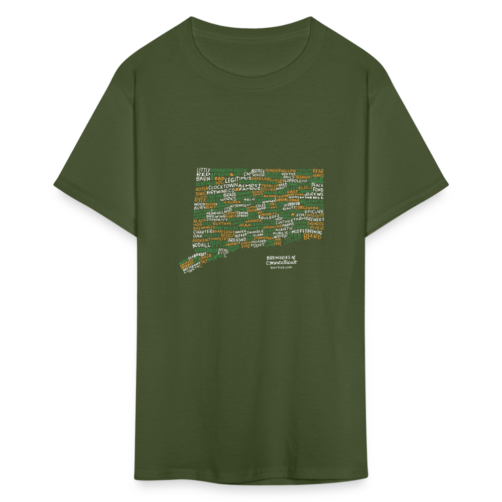 CT Brewery T-Shirt - military green