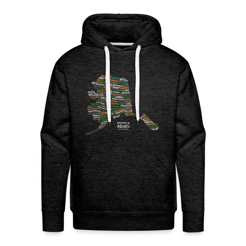 Alaska Brewery Men's Hoodie - charcoal grey