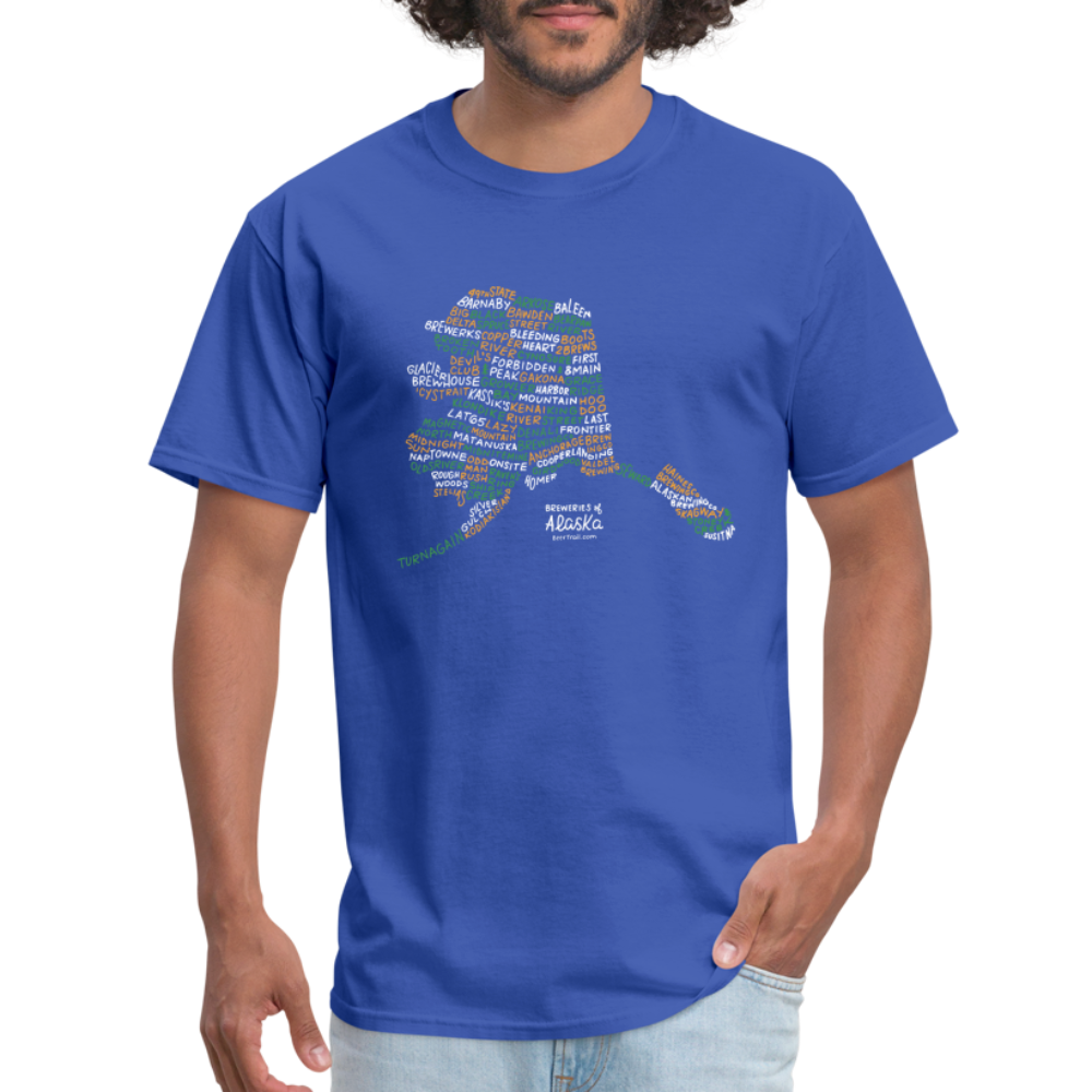 Alaska Brewery T-Shirt - royal blue