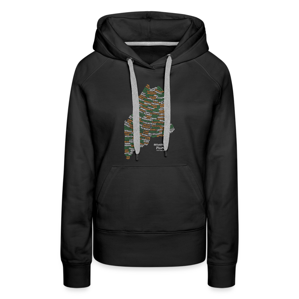 Maine Brewery Women's Hoodie - black