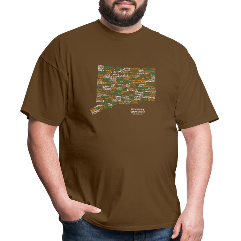 CT Brewery T-Shirt - brown