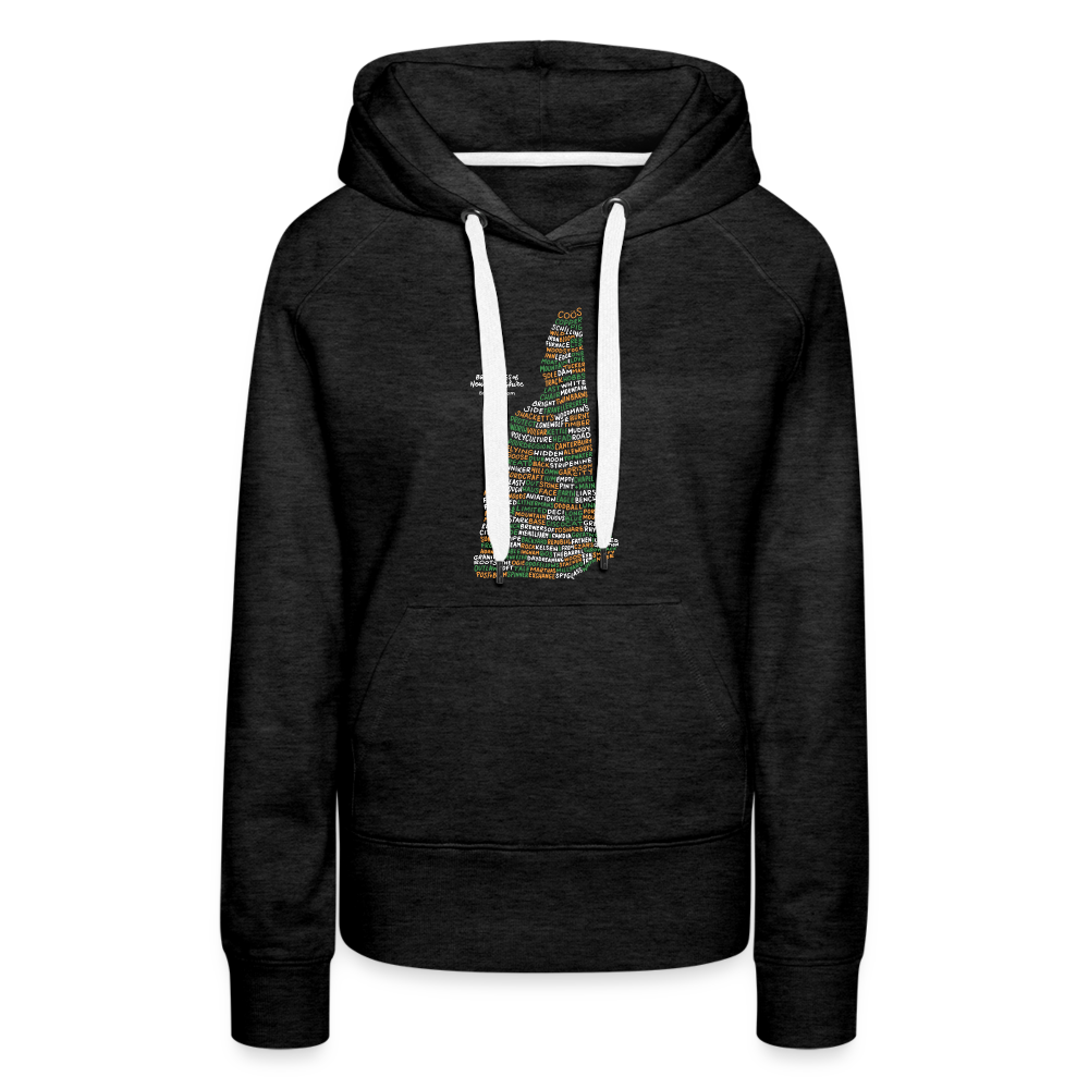 New Hampshire Brewery Women's Hoodie - charcoal grey