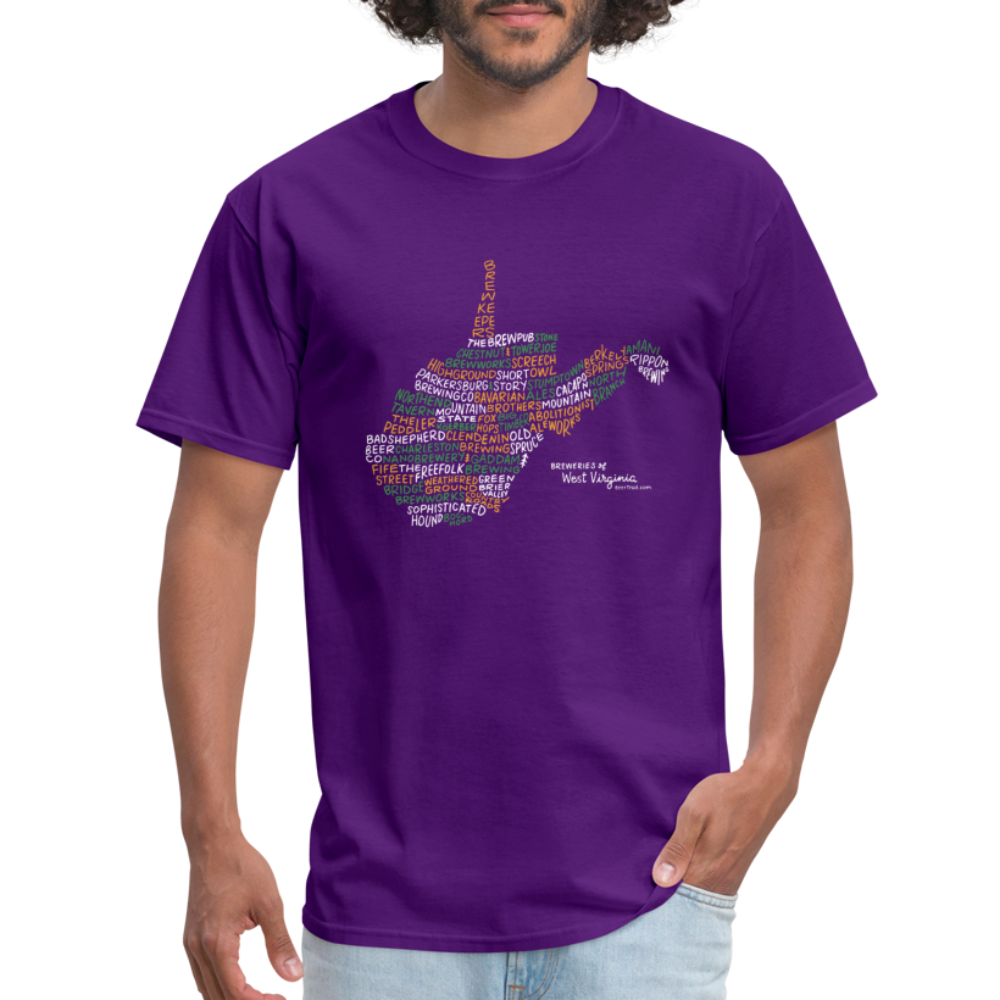 West Virginia Brewery T-Shirt - purple