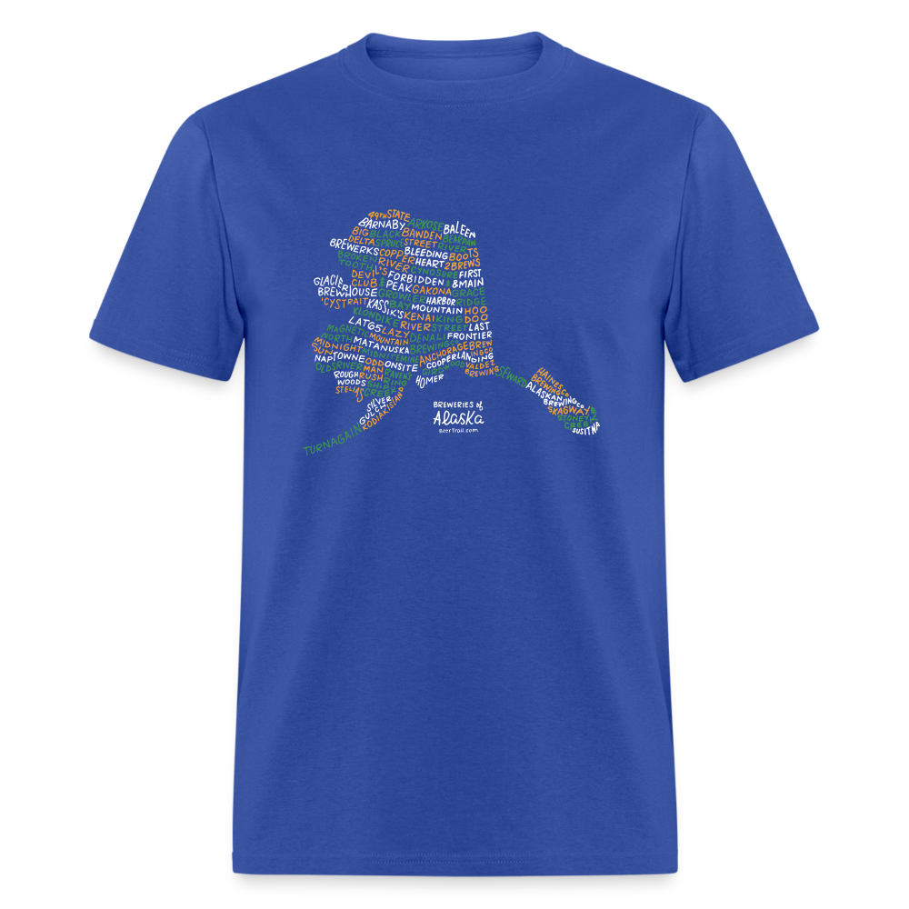 Alaska Brewery T-Shirt - royal blue
