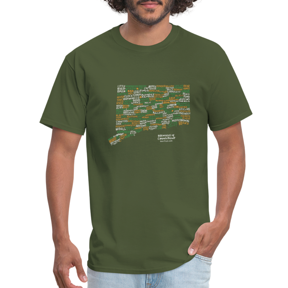CT Brewery T-Shirt - military green