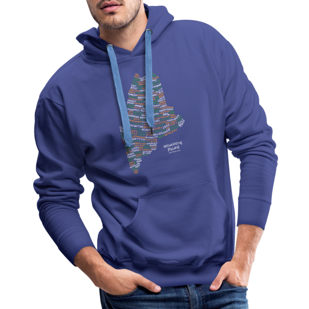 Maine Brewery Men's Hoodie - royal blue