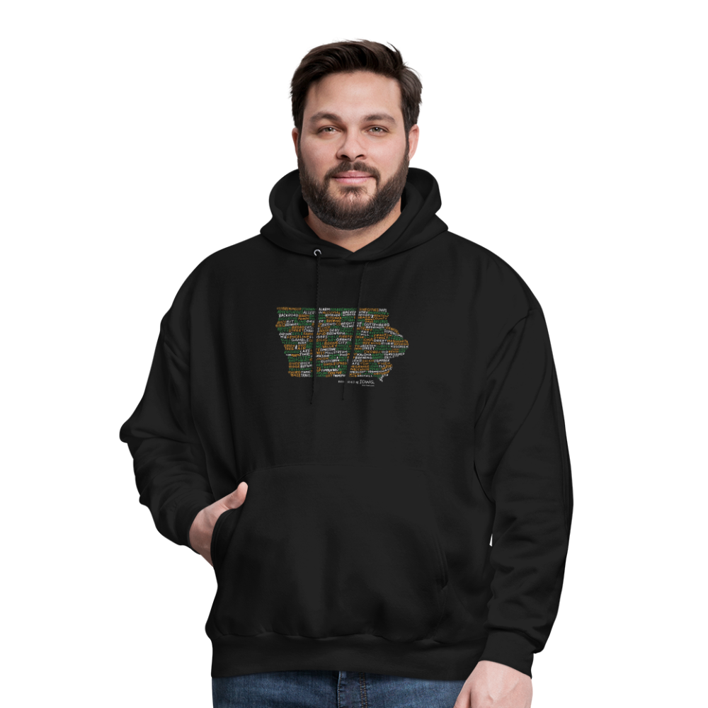 Iowa Brewery Men's Hoodie - black