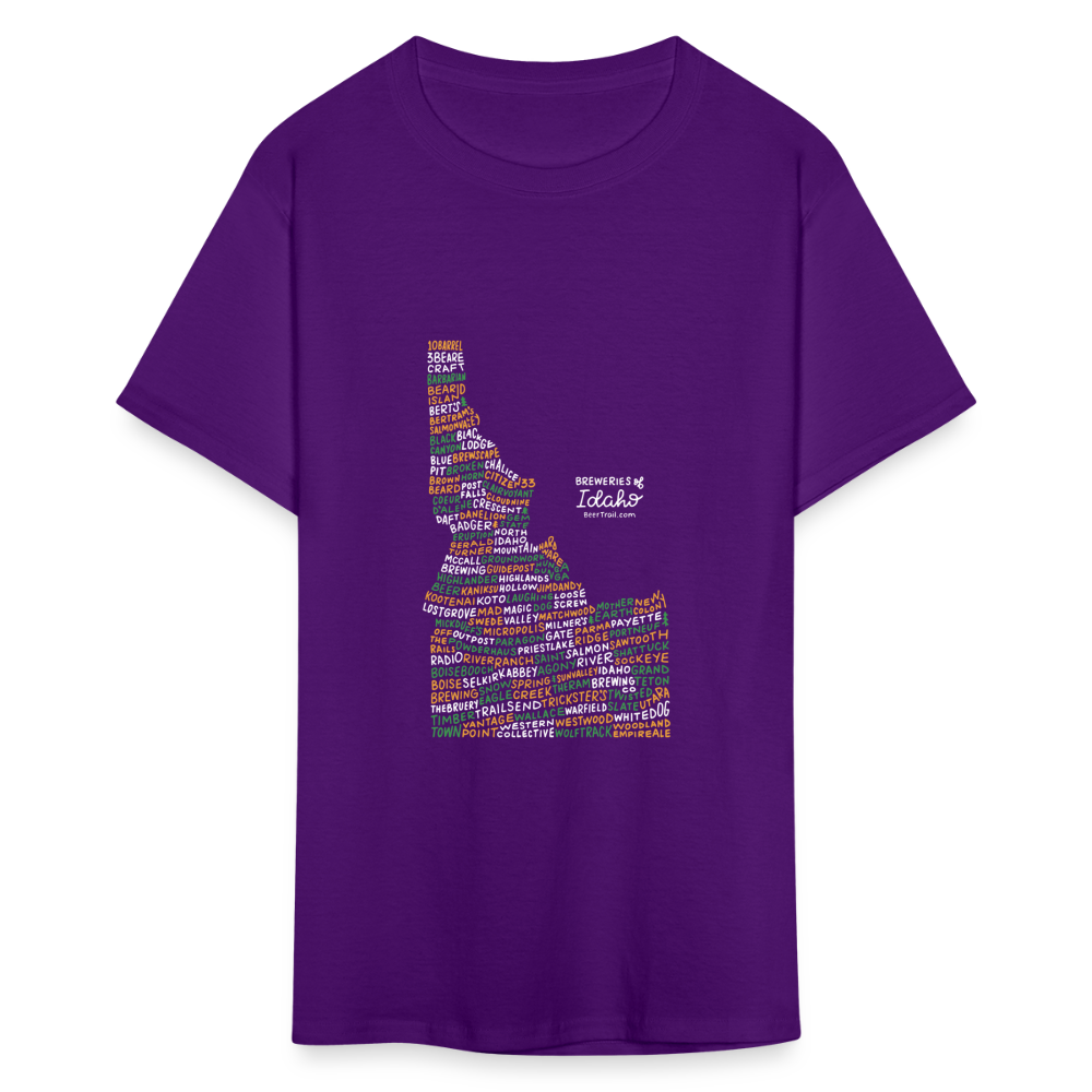 Idaho Brewery T-Shirt - purple