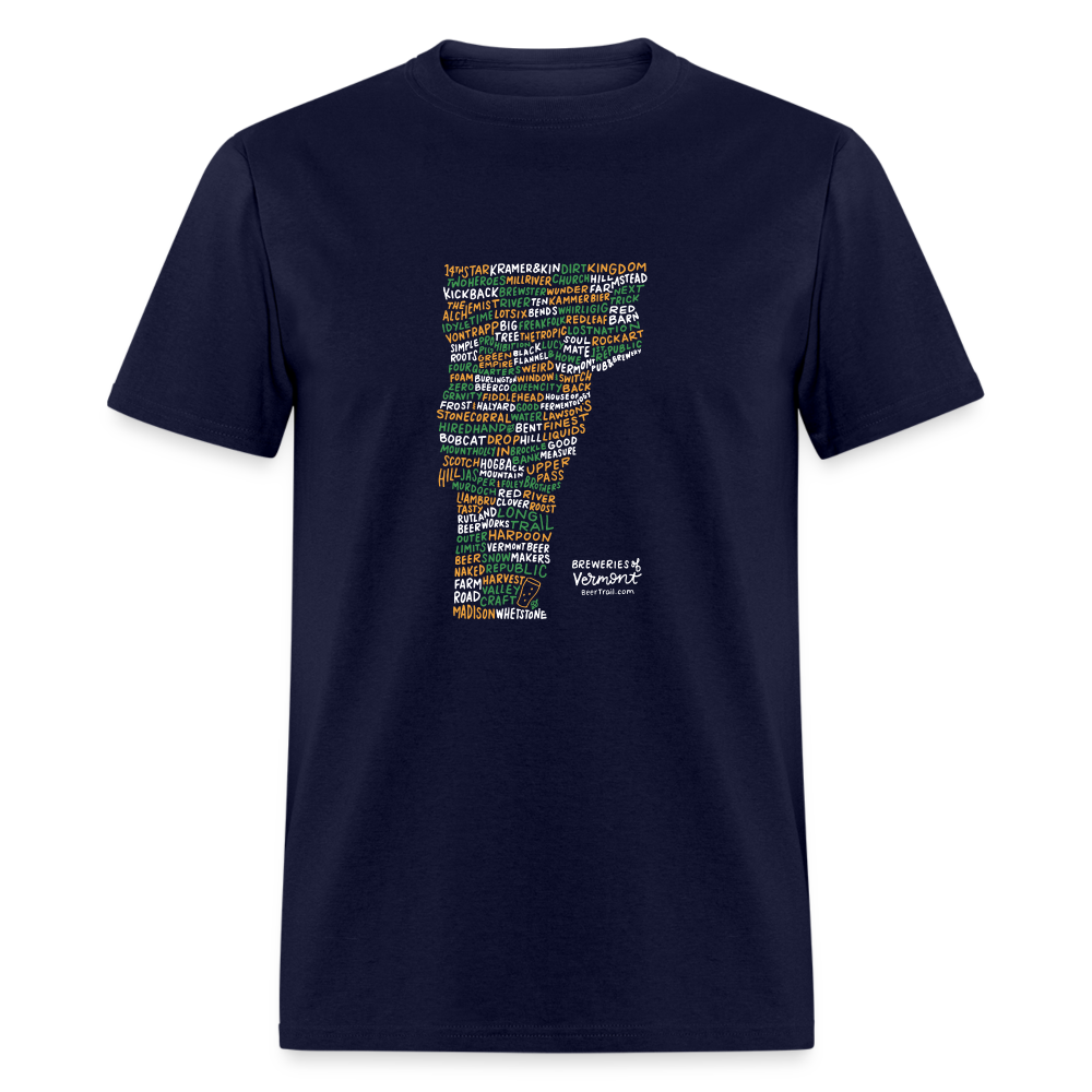 Vermont Brewery T-Shirt - navy