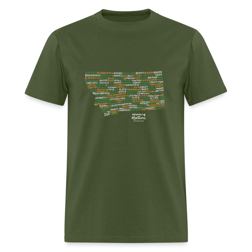 Montana Brewery T-Shirt - military green