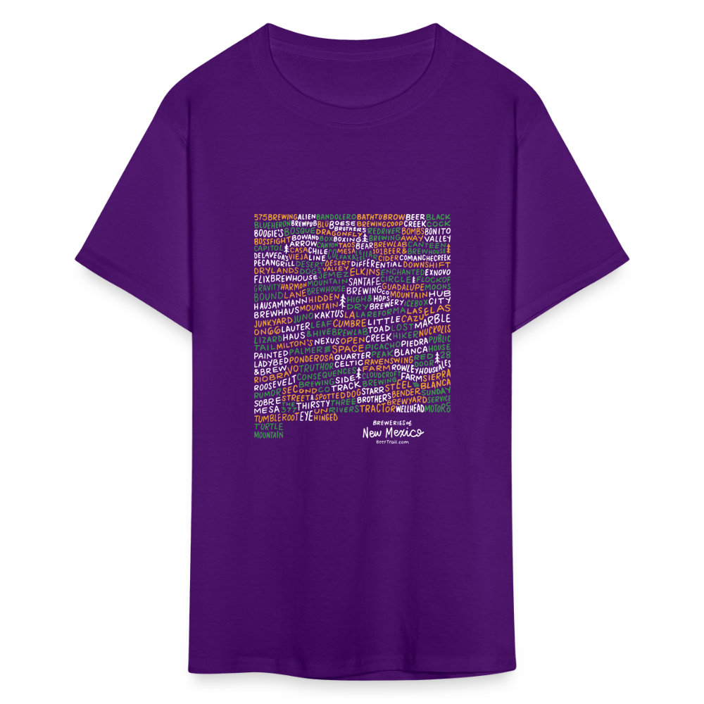 New Mexico Brewery T-Shirt - purple