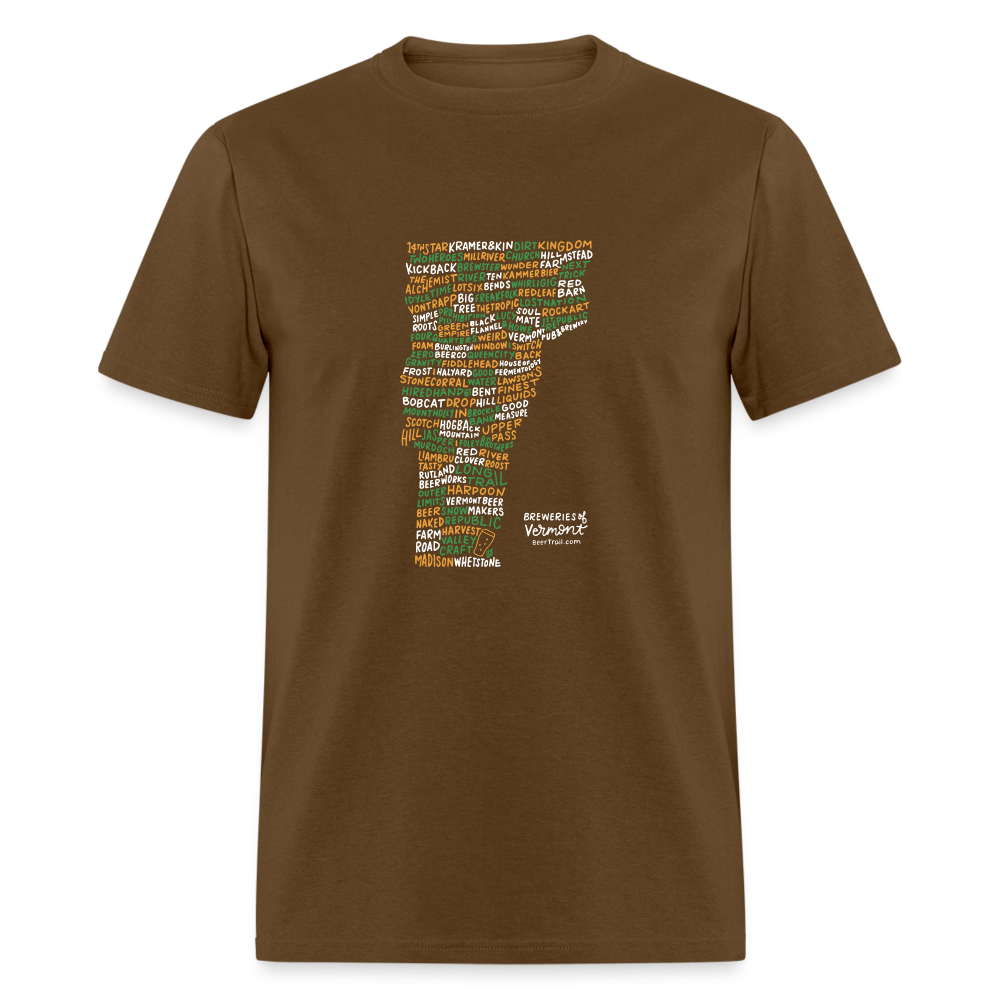 Vermont Brewery T-Shirt - brown