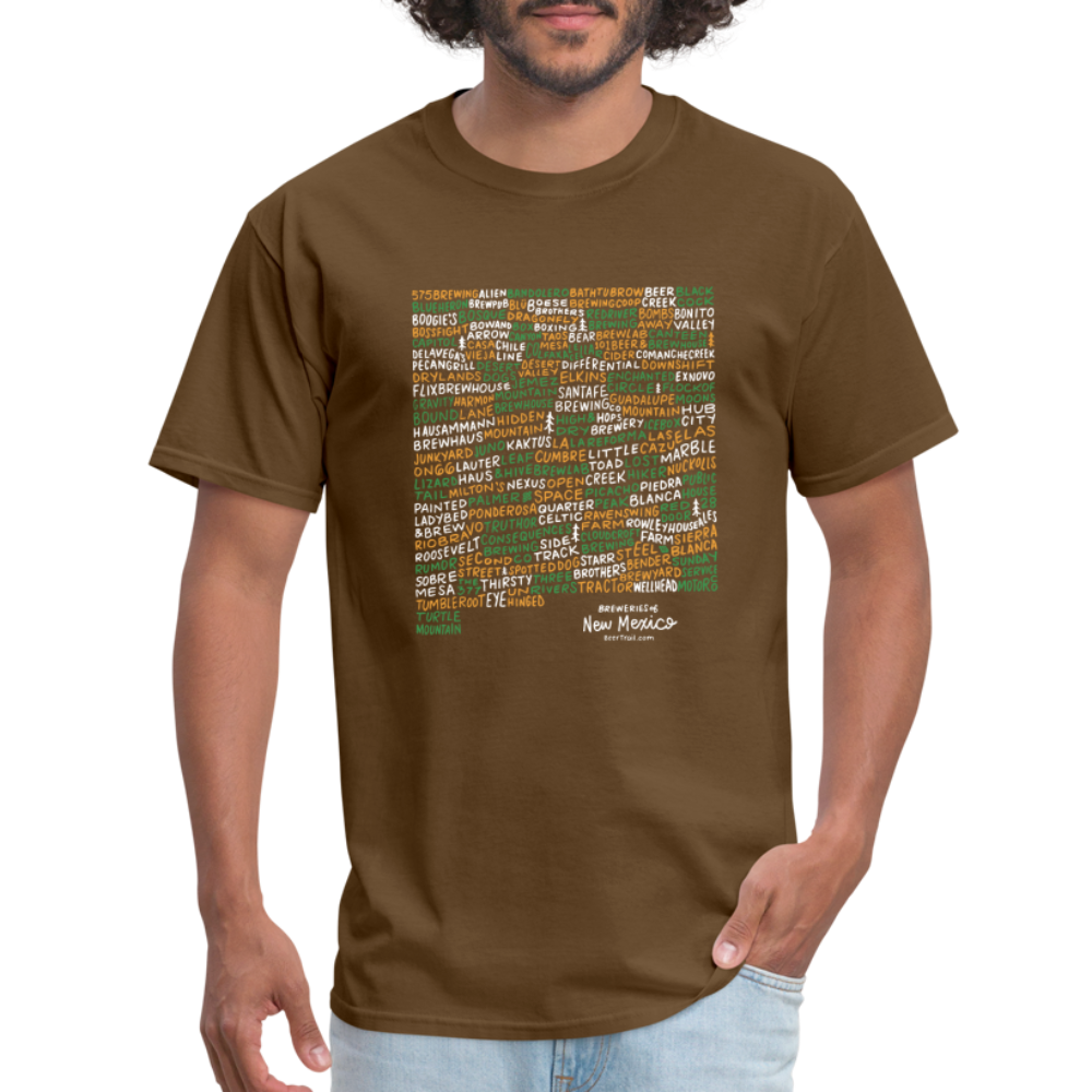 New Mexico Brewery T-Shirt - brown