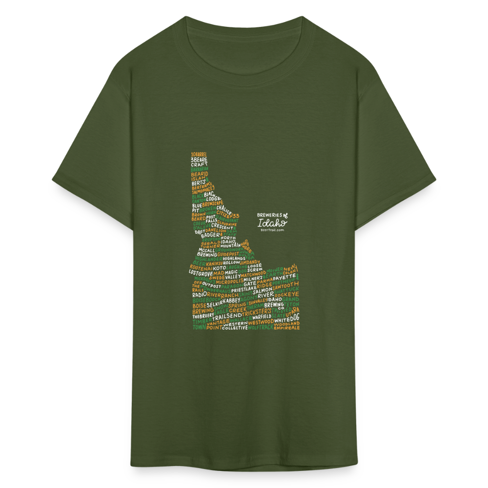 Idaho Brewery T-Shirt - military green