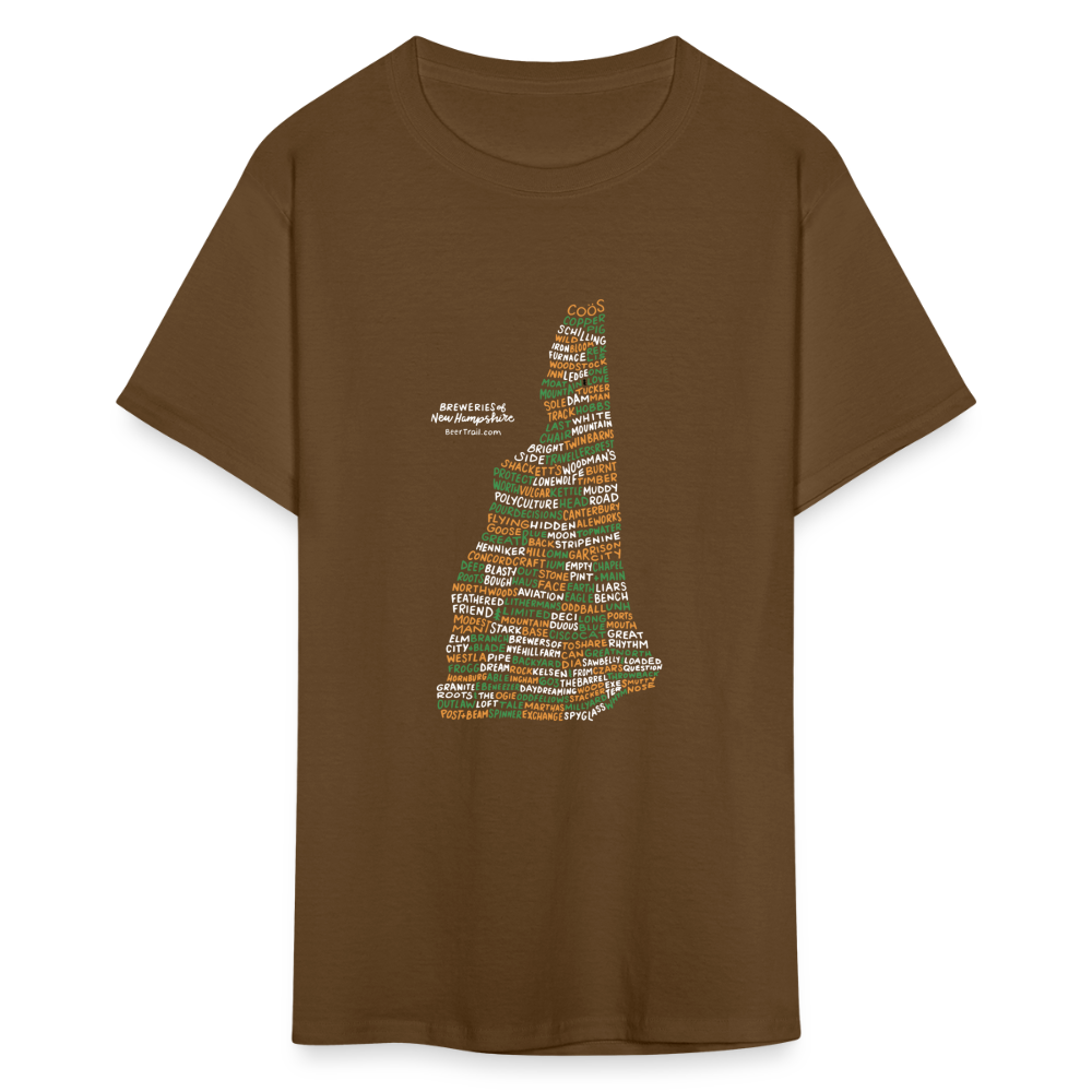 New Hampshire Brewery T-Shirt - brown