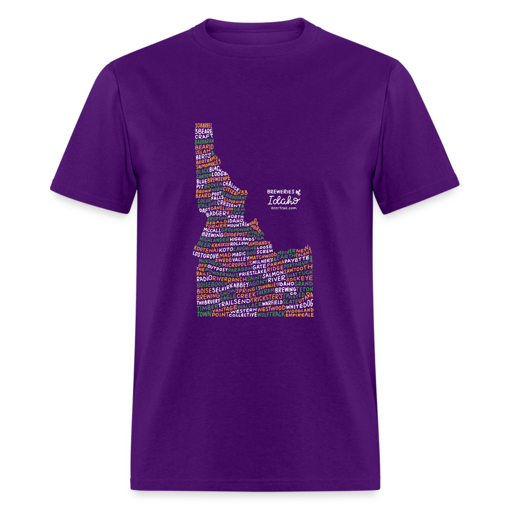 Idaho Brewery T-Shirt - purple