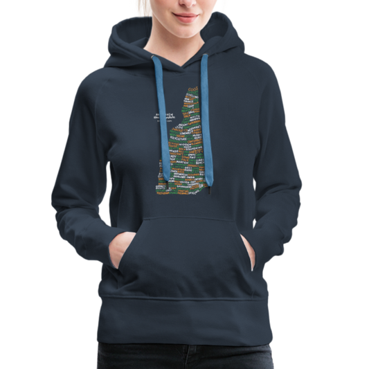 New Hampshire Brewery Women's Hoodie - navy