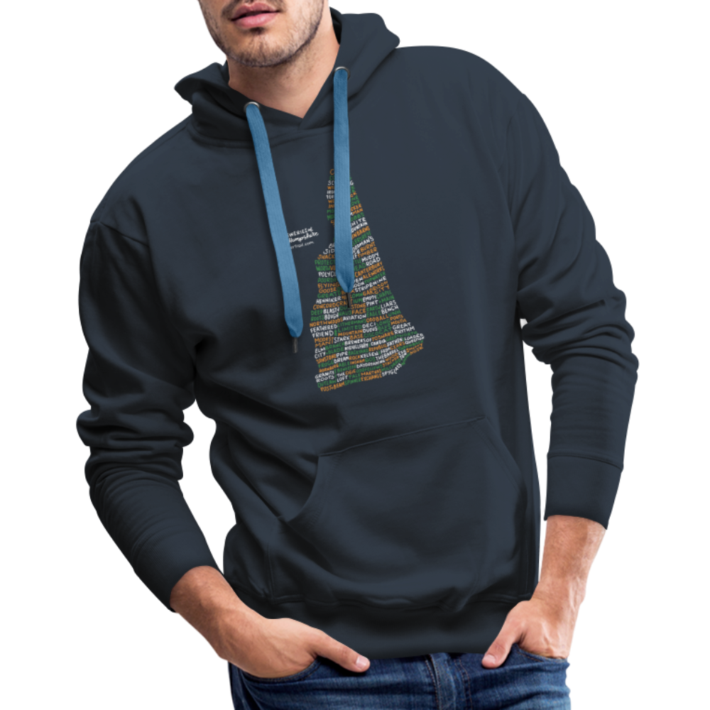 New Hampshire Brewery Men's Hoodie - navy