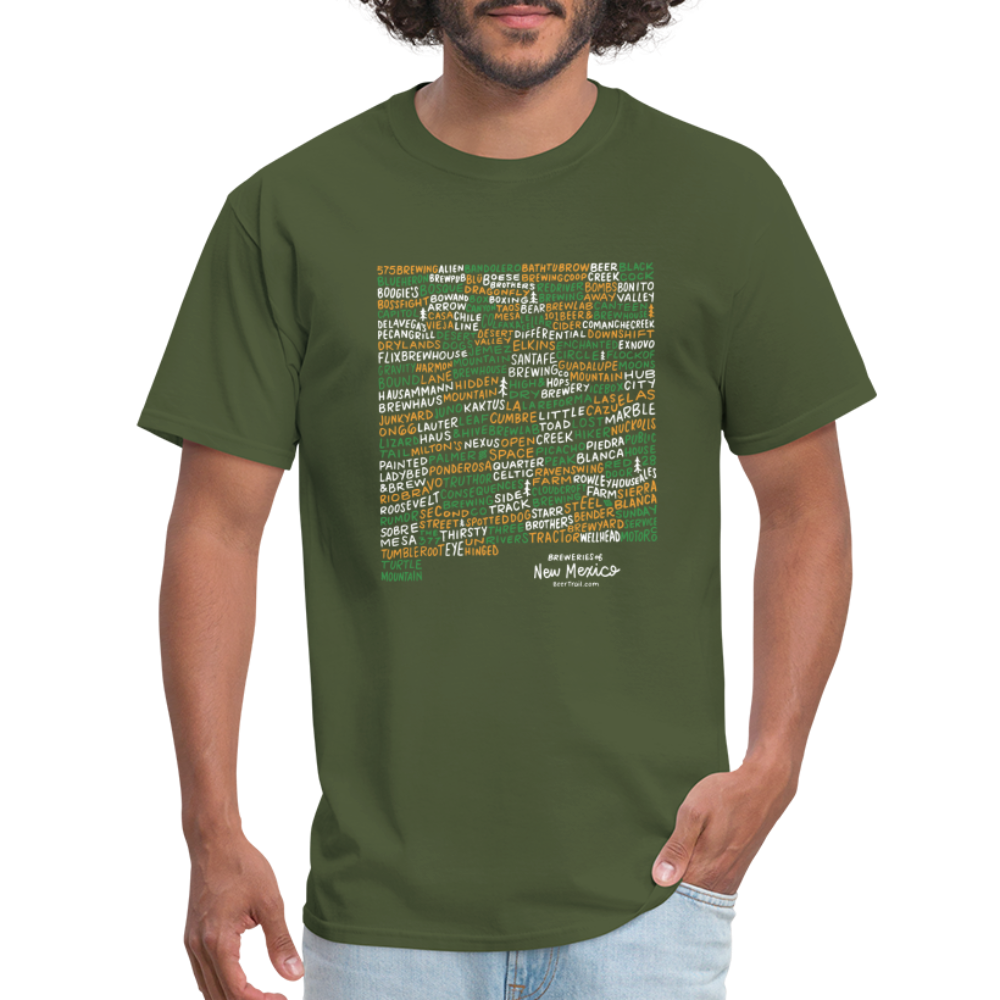 New Mexico Brewery T-Shirt - military green