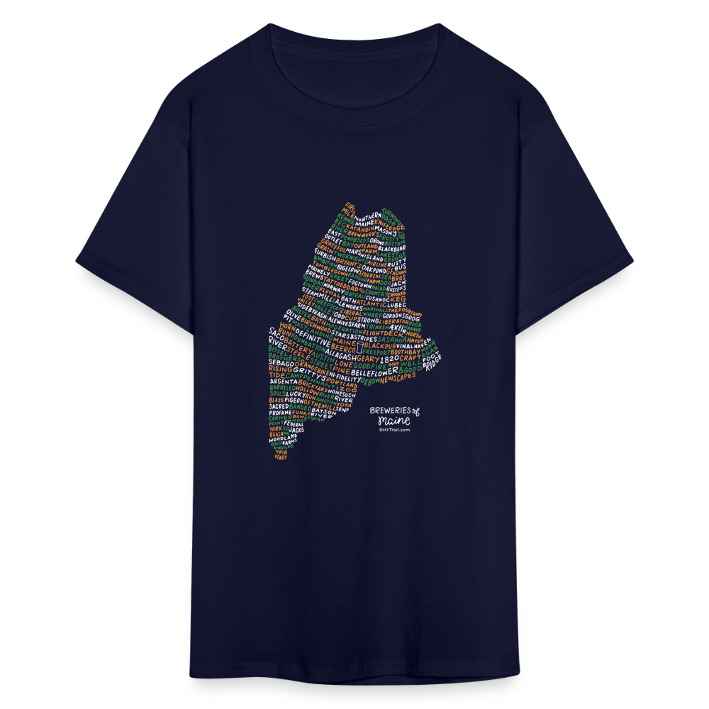 Maine Brewery T-Shirt - navy