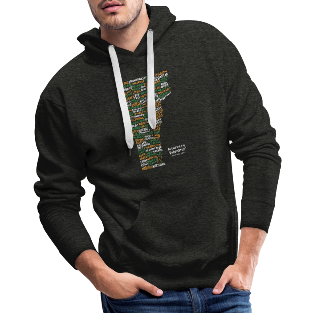 Vermont Brewery Men's Hoodie - charcoal grey