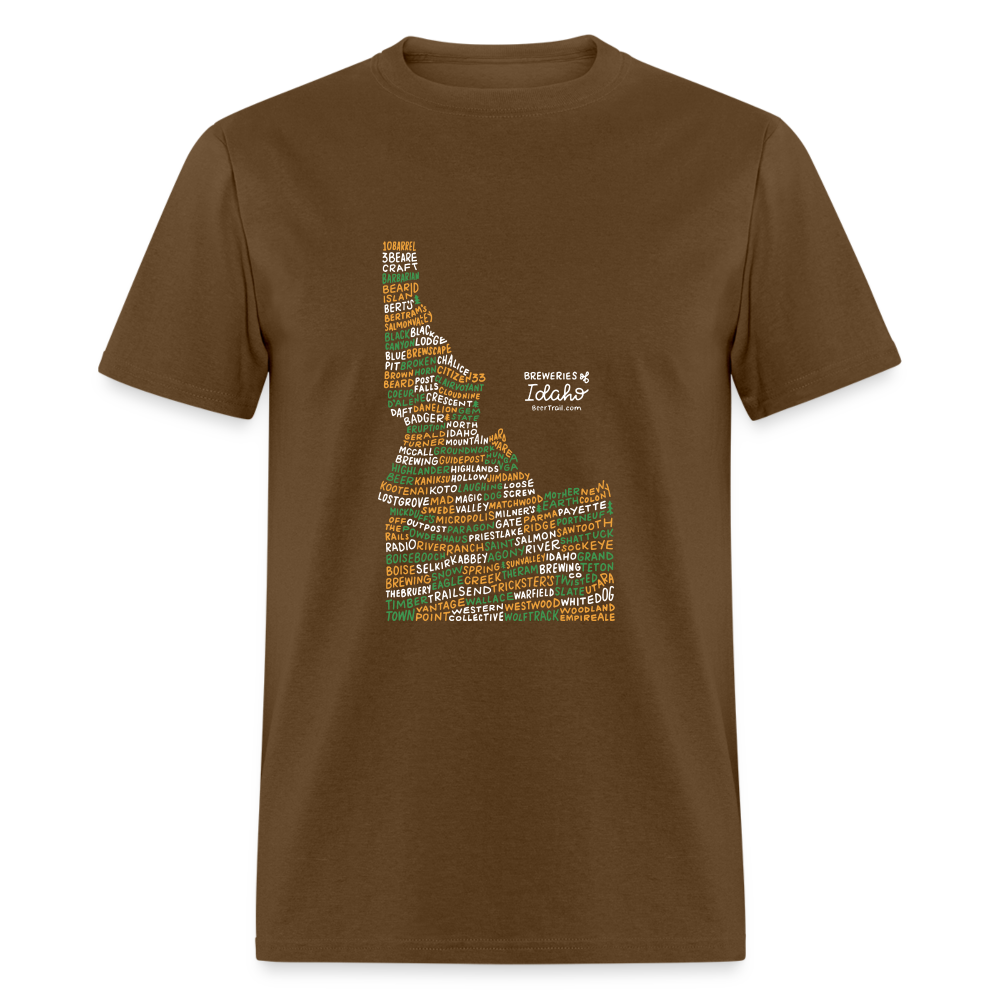 Idaho Brewery T-Shirt - brown