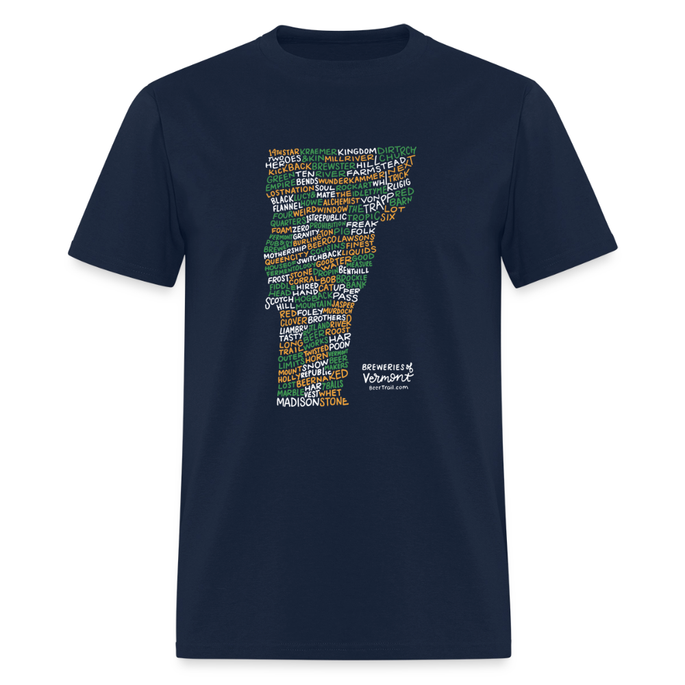 Vermont Brewery T-Shirt - navy