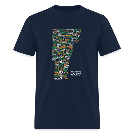 Vermont Brewery T-Shirt - navy