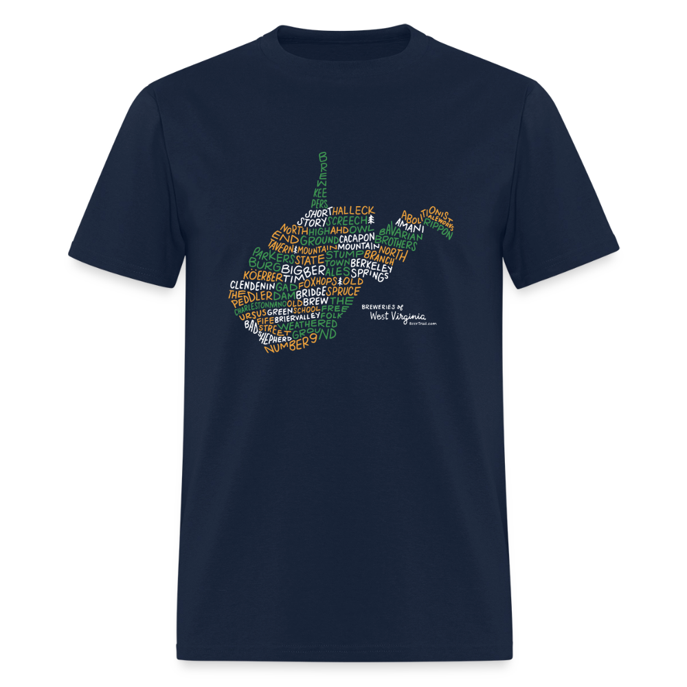 West Virginia Brewery T-Shirt - navy