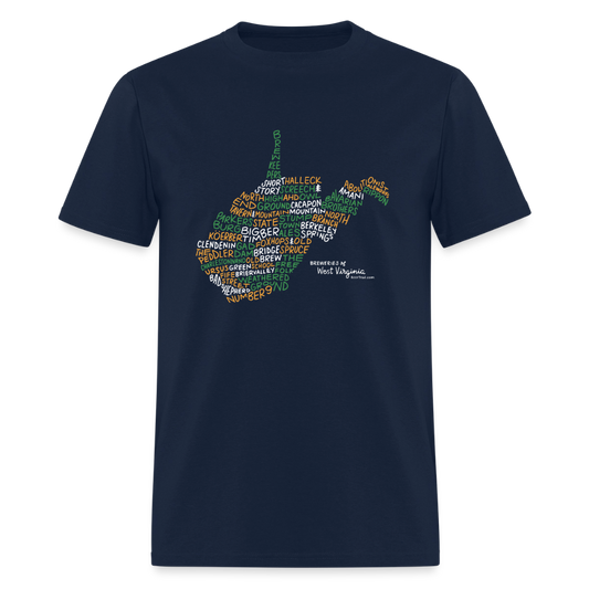 West Virginia Brewery T-Shirt - navy