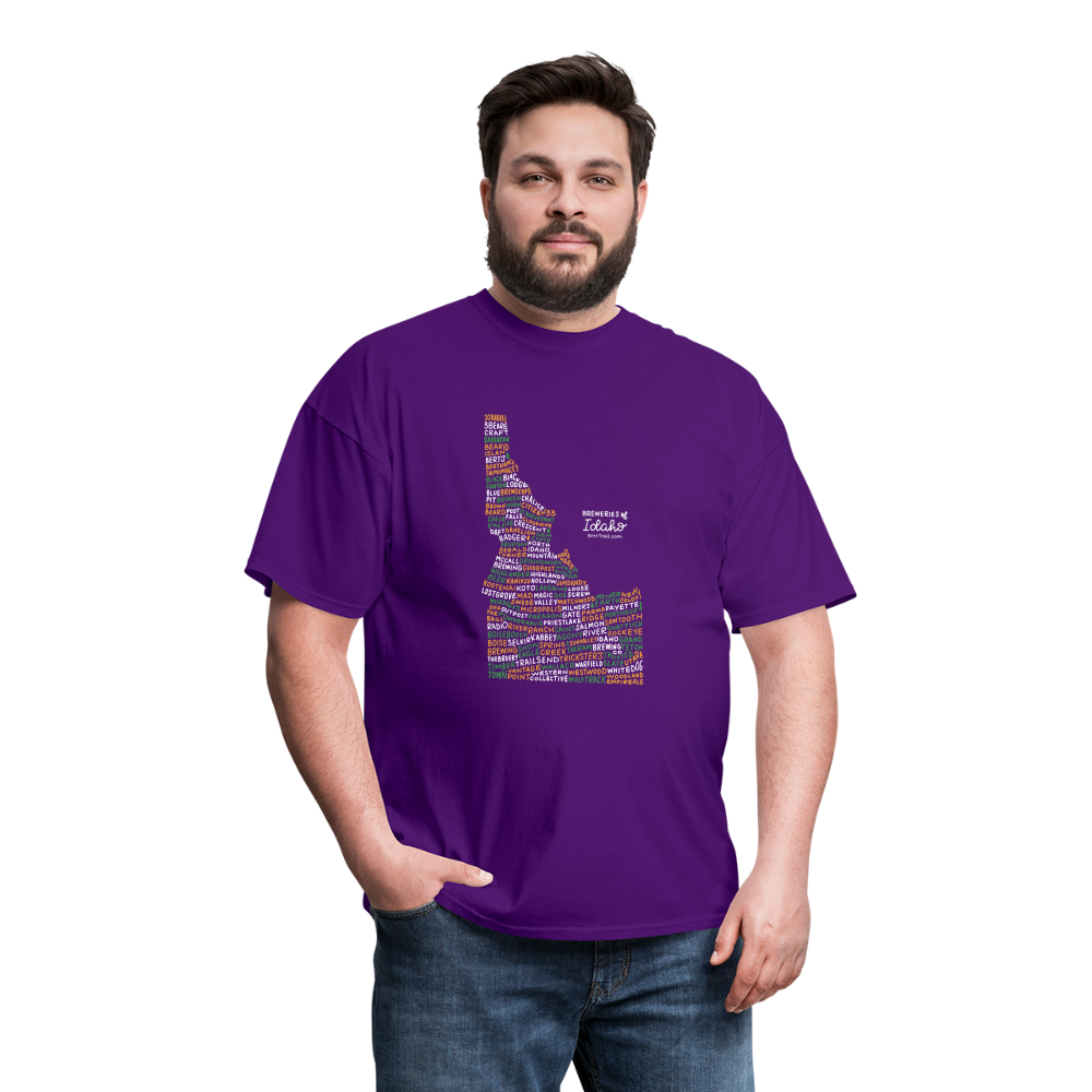 Idaho Brewery T-Shirt - purple