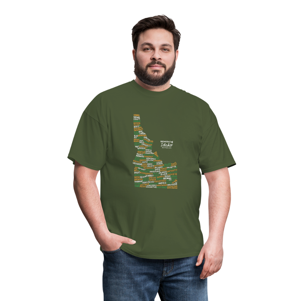 Idaho Brewery T-Shirt - military green