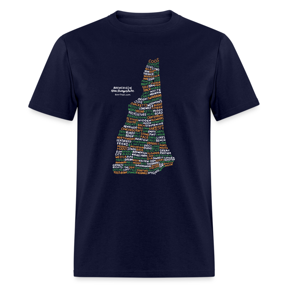 New Hampshire Brewery T-Shirt - navy