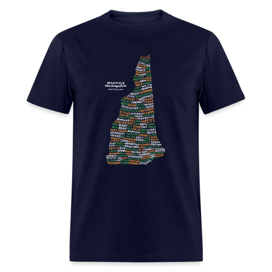 New Hampshire Brewery T-Shirt - navy