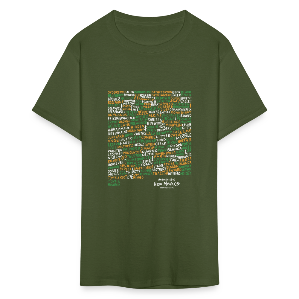 New Mexico Brewery T-Shirt - military green