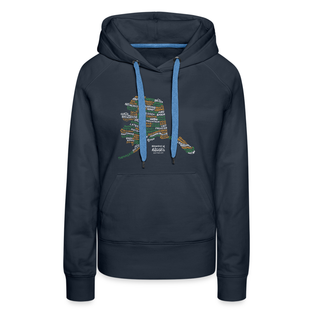 Alaska Brewery Women's Hoodie - navy