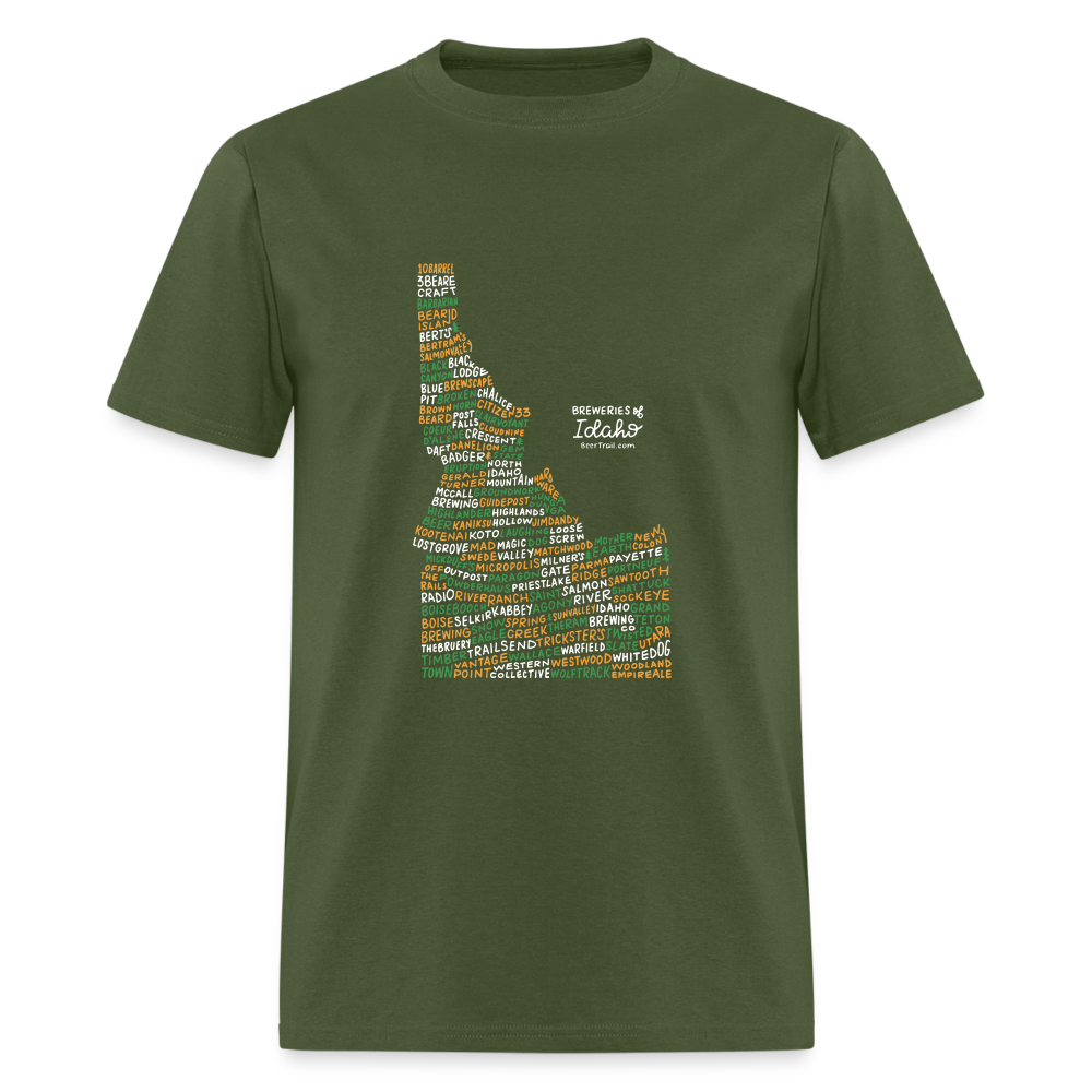 Idaho Brewery T-Shirt - military green