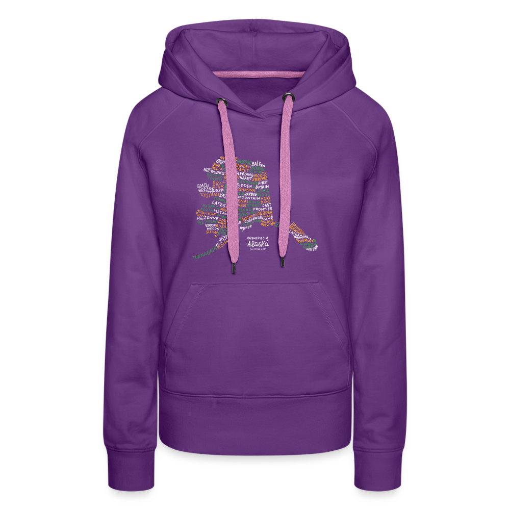 Alaska Brewery Women's Hoodie - purple 