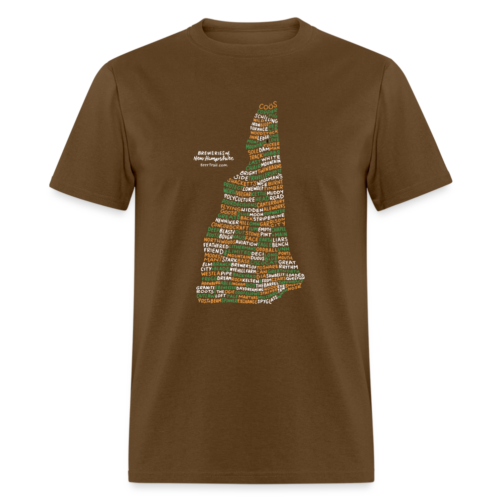 New Hampshire Brewery T-Shirt - brown